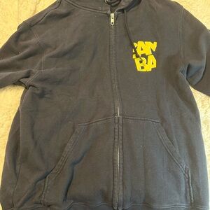 Samsung Navy Zip-Up Jacket with Yellow Logo